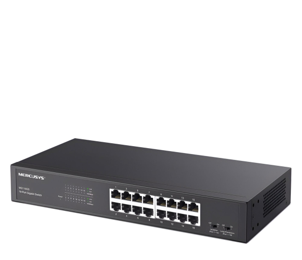 Mercusys MS116GS Rack (16x10/100/1000Mbit) - 1321864 - zdjęcie 3